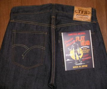 3005-22-3005限定モデル22・スレーキ巾着付-300522-FLATHEAD-フラットヘッドデニムジーンズ・フラットヘッドジーンズの画像