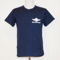 TNS-02W-ネイビー-TRADEMARK-TNS02W-FLATHEAD-フラットヘッドTシャツ-BLACKMINT-ブラックミントTシャツの画像