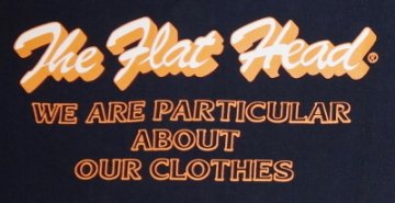 TNS-02W-ネイビー-TRADEMARK-TNS02W-FLATHEAD-フラットヘッドTシャツ-BLACKMINT-ブラックミントTシャツの画像