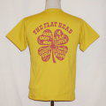 TNS-03W-マスタード-4 LEAF CLOVER-TNS03W-FLATHEAD-フラットヘッドTシャツ-BLACKMINT-ブラックミントTシャツの画像