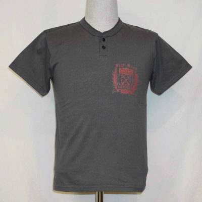 TNS-04W-チャコール-MARINE GUARD-TNS04W-FLATHEAD-フラットヘッドTシャツ-BLACKMINT-ブラックミントTシャツの画像