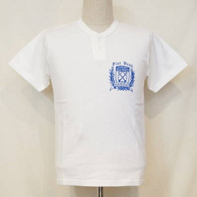 TNS-04W-ホワイト-MARINE GUARD-TNS04W-FLATHEAD-フラットヘッドTシャツ-BLACKMINT-ブラックミントTシャツの画像