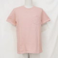 CL-TS001-ピンク-クルーネックポケットTシャツTS001-CLTS001-FLATHEAD-フラットヘッド-Club Label-クラブレーベル-Tシャツの画像