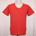 TUN-01W-レッド-UネックTシャツ01W-TUN01W-FLATHEAD-フラットヘッドTシャツの画像