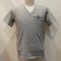 TVT-03W-杢グレー-VネックTシャツ03W-TVT03W-FLATHEAD-フラットヘッドTシャツの画像