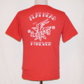 TVT-05W-レッド-VネックTシャツ05W-TVT05W-FLATHEAD-フラットヘッドTシャツの画像