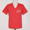 TVT-05W-レッド-VネックTシャツ05W-TVT05W-FLATHEAD-フラットヘッドTシャツの画像