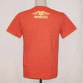 TVP-03W-ライトレッド-VネックポケットTシャツ03W-TVP03W-FLATHEAD-フラットヘッドTシャツの画像
