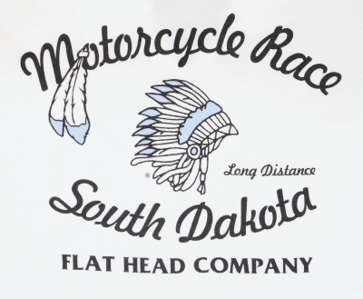 TNV-03W-ホワイト-SOUTH DAKOTA-TNV03W-FLATHEAD-フラットヘッドTシャツ-フラットヘッドポロシャツ-BLACKMINT-ブラックミントTシャツの画像