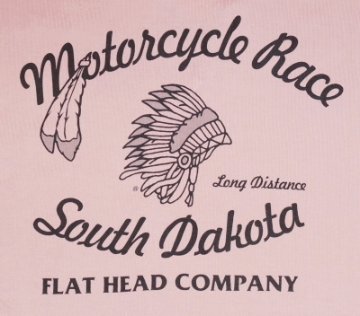 TNV-03W-ピンク-SOUTH DAKOTA-TNV03W-FLATHEAD-フラットヘッドTシャツ-フラットヘッドポロシャツ-BLACKMINT-ブラックミントTシャツの画像