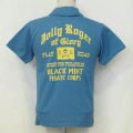 TNV-04W-サックスブルー-JOLLY ROGER-TNV04W-FLATHEAD-フラットヘッドTシャツ-フラットヘッドポロシャツ-BLACKMINT-ブラックミントTシャツの画像