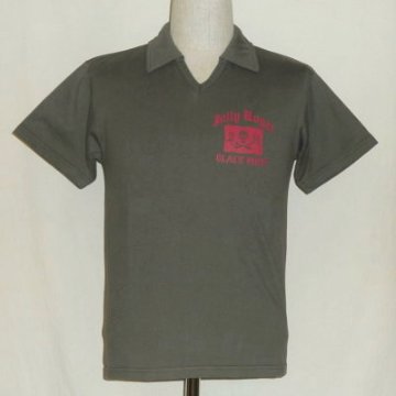 TNV-04W-チャコール-JOLLY ROGER-TNV04W-FLATHEAD-フラットヘッドTシャツ-フラットヘッドポロシャツ-BLACKMINT-ブラックミントTシャツの画像