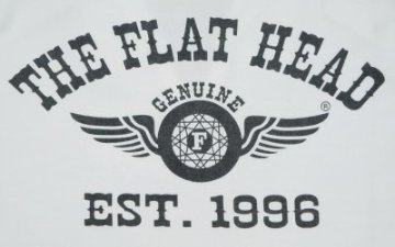 F-PS-101-WH-スキッパーポロシャツ101-FPS101-FLATHEAD-フラットヘッドTシャツ-フラットヘッドポロシャツの画像