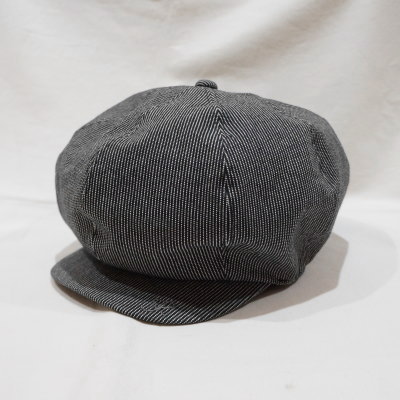 CL-HC102-CHA-ニュースボーイハット102-CLHC102-FLATHEAD-フラットヘッド-Club Label-クラブレーベル-フラットヘッドハットの画像
