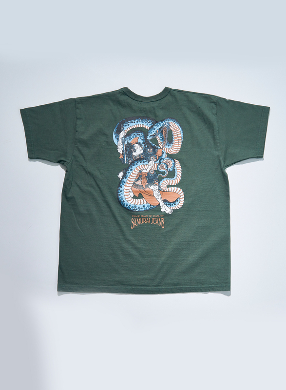SJST25-102 サムライジーンズ半袖Ｔシャツ25-102 SJST25102 SAMURAIJEANS サムライジーンズ Tシャツの画像