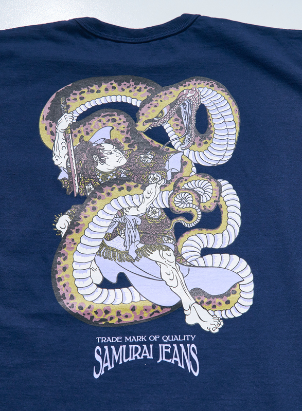 SJST25-102 サムライジーンズ半袖Ｔシャツ25-102 SJST25102 SAMURAIJEANS サムライジーンズ Tシャツの画像