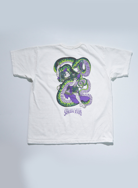 SJST25-102 サムライジーンズ半袖Ｔシャツ25-102 SJST25102 SAMURAIJEANS サムライジーンズ Tシャツの画像