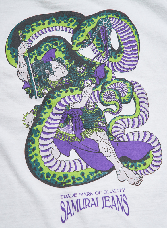 SJST25-102 サムライジーンズ半袖Ｔシャツ25-102 SJST25102 SAMURAIJEANS サムライジーンズ Tシャツの画像