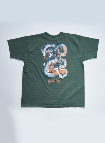 SJST25-102 サムライジーンズ半袖Ｔシャツ25-102 SJST25102 SAMURAIJEANS サムライジーンズ Tシャツの画像