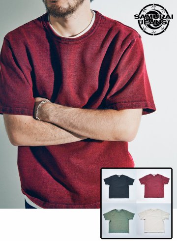 SJST-TW01 エクストラヘビーウエイト天竺シリーズ SJSTTW01 SAMURAIJEANS サムライジーンズTシャツの画像