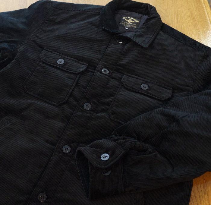 FN-OJ-C013 CORDUROY SHIRT JACKET FNOJC013 FLATHEAD フラットヘッド アウターの画像