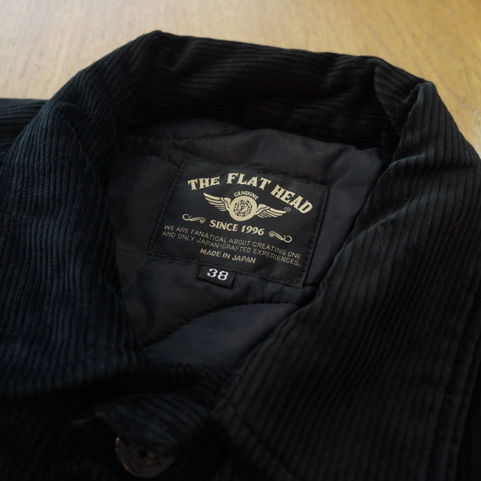 FN-OJ-C013 CORDUROY SHIRT JACKET FNOJC013 FLATHEAD フラットヘッド アウターの画像