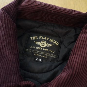 FN-OJ-C013 CORDUROY SHIRT JACKET FNOJC013 FLATHEAD フラットヘッド アウターの画像