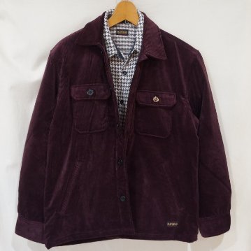 FN-OJ-C013 CORDUROY SHIRT JACKET FNOJC013 FLATHEAD フラットヘッド アウターの画像