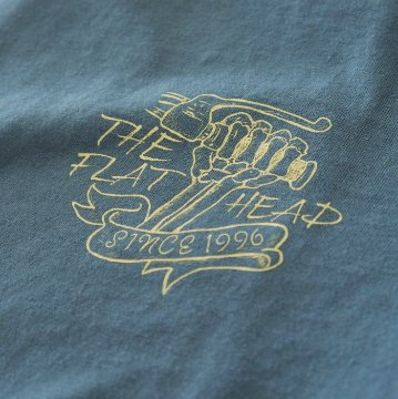 FN-THC-053B BL フラットヘッドTシャツ053B FNTHC053B FLATHEAD フラットヘッドTシャツ THC系 THCの画像