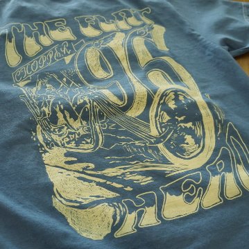 FN-THC-053B BL フラットヘッドTシャツ053B FNTHC053B FLATHEAD フラットヘッドTシャツ THC系 THCの画像