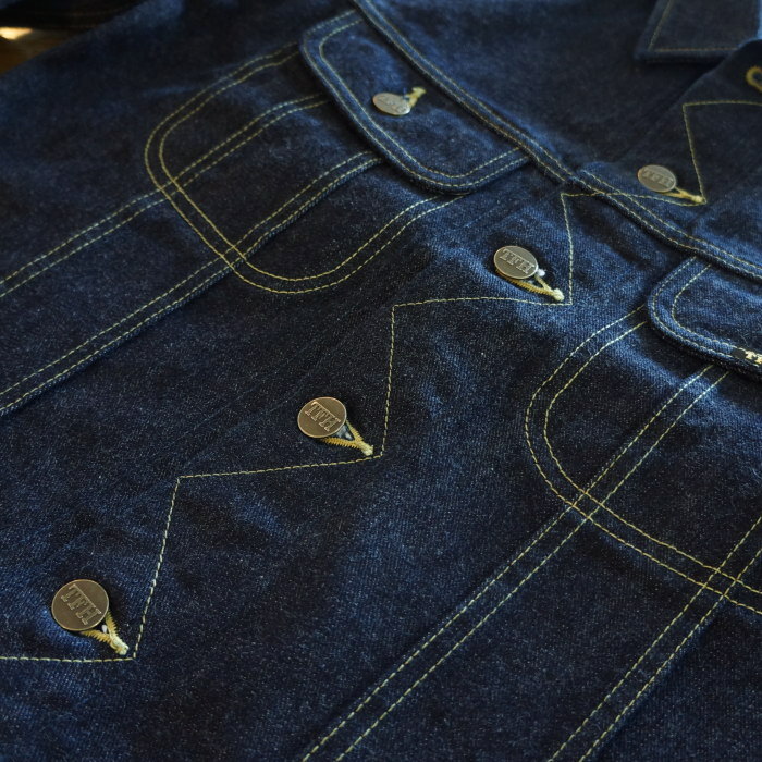 FN-OJ-D103 ジンバブエコットン左綾デニムジャケット FNOJD103 FLATHEAD フラットヘッド DENIMJACKET デニムジャケット Gジャン ジージャンの画像