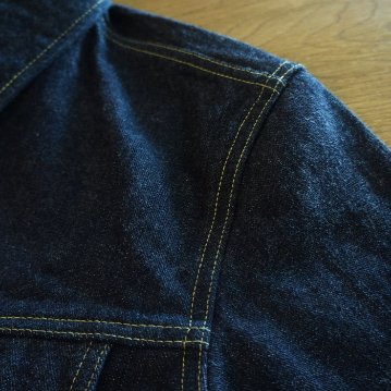 FN-OJ-D103 ジンバブエコットン左綾デニムジャケット FNOJD103 FLATHEAD フラットヘッド DENIMJACKET デニムジャケット Gジャン ジージャンの画像