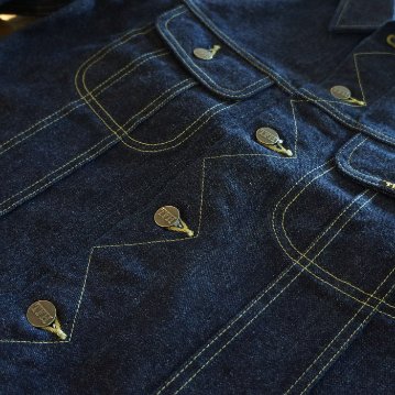 FN-OJ-D103 ジンバブエコットン左綾デニムジャケット FNOJD103 FLATHEAD フラットヘッド DENIMJACKET デニムジャケット Gジャン ジージャンの画像