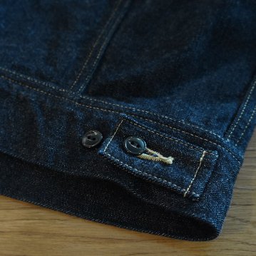 FN-OJ-D103 ジンバブエコットン左綾デニムジャケット FNOJD103 FLATHEAD フラットヘッド DENIMJACKET デニムジャケット Gジャン ジージャンの画像