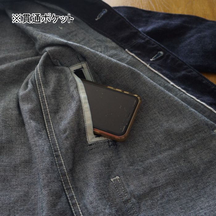 FN-OC-D002 BL COAT FNOCD002 FLATHEAD フラットヘッド コート アウターの画像