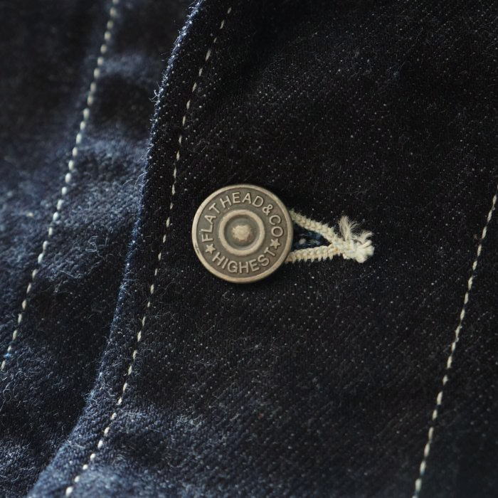 FN-OC-D002 BL COAT FNOCD002 FLATHEAD フラットヘッド コート アウターの画像