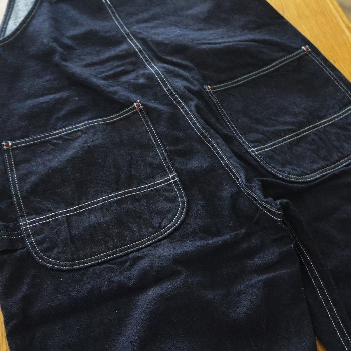 FN-PA-DO201 BL OVERALL FNPADO201 FLATHEAD フラットヘッドパンツ オーバーオールの画像