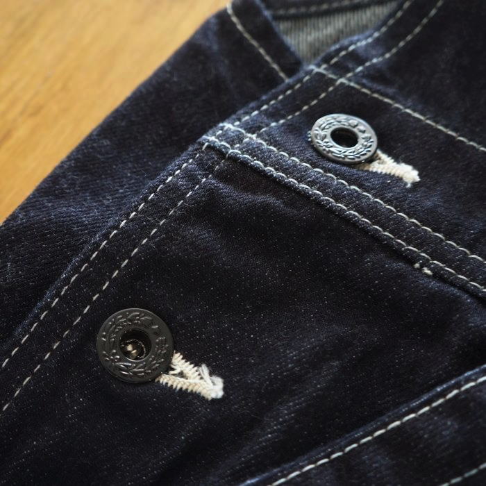 FN-PA-DO201 BL OVERALL FNPADO201 FLATHEAD フラットヘッドパンツ オーバーオールの画像