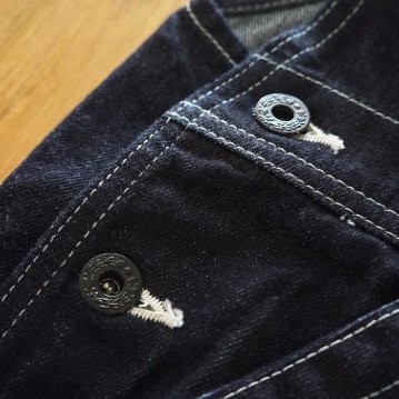 FN-PA-DO201 BL OVERALL FNPADO201 FLATHEAD フラットヘッドパンツ オーバーオールの画像