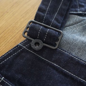 FN-PA-DO201 BL OVERALL FNPADO201 FLATHEAD フラットヘッドパンツ オーバーオールの画像