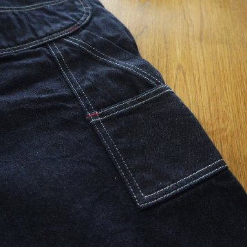FN-PA-DO201 BL OVERALL FNPADO201 FLATHEAD フラットヘッドパンツ オーバーオールの画像