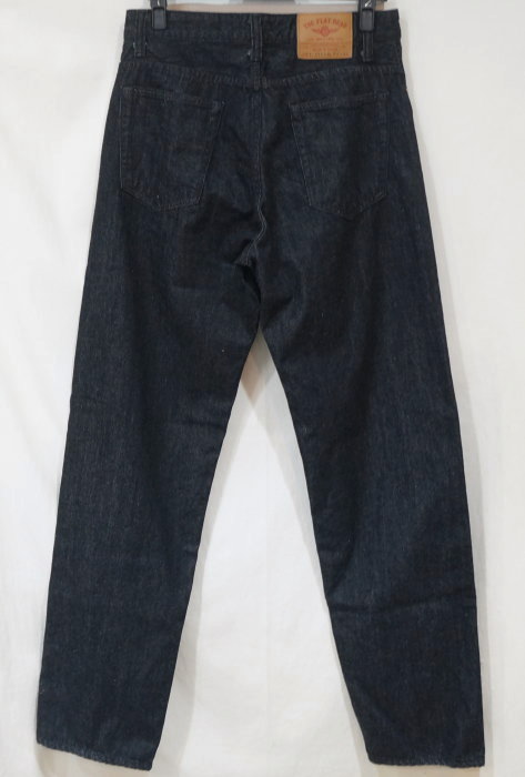 FN-PA-DB004 BK ワイドテーパードブラックパンツ FNPADB004 FLATHEAD フラットヘッドパンツの画像