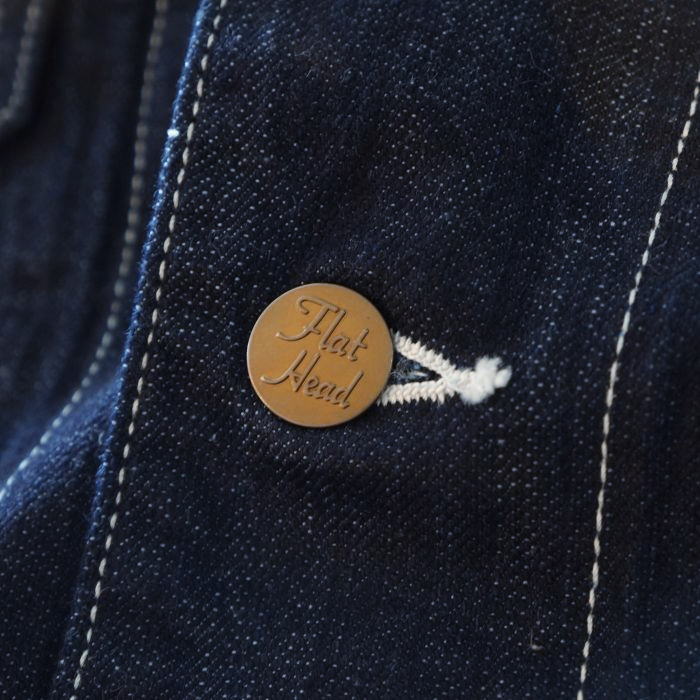 FN-OJ-DC002 COVERALL FNOJDC002 FLATHEAD フラットヘッドデニムウエア アウター カバーオールの画像