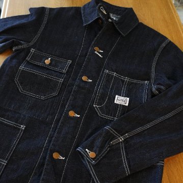 FN-OJ-DC002 COVERALL FNOJDC002 FLATHEAD フラットヘッドデニムウエア アウター カバーオールの画像