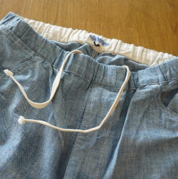 FN-PA-C015 CHAMBRAY RELAX PANTS FNPAC015 FLATHEAD フラットヘッドパンツ シャンブレーリラックスパンツ シャンブレーパンツの画像