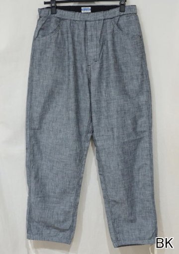 FN-PA-C015 CHAMBRAY RELAX PANTS FNPAC015 FLATHEAD フラットヘッドパンツ シャンブレーリラックスパンツ シャンブレーパンツの画像