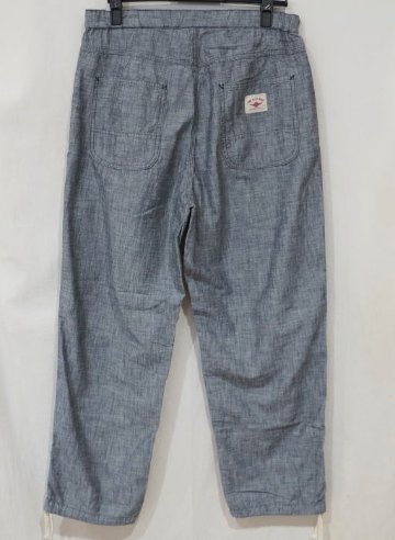 FN-PA-C015 CHAMBRAY RELAX PANTS FNPAC015 FLATHEAD フラットヘッドパンツ シャンブレーリラックスパンツ シャンブレーパンツの画像