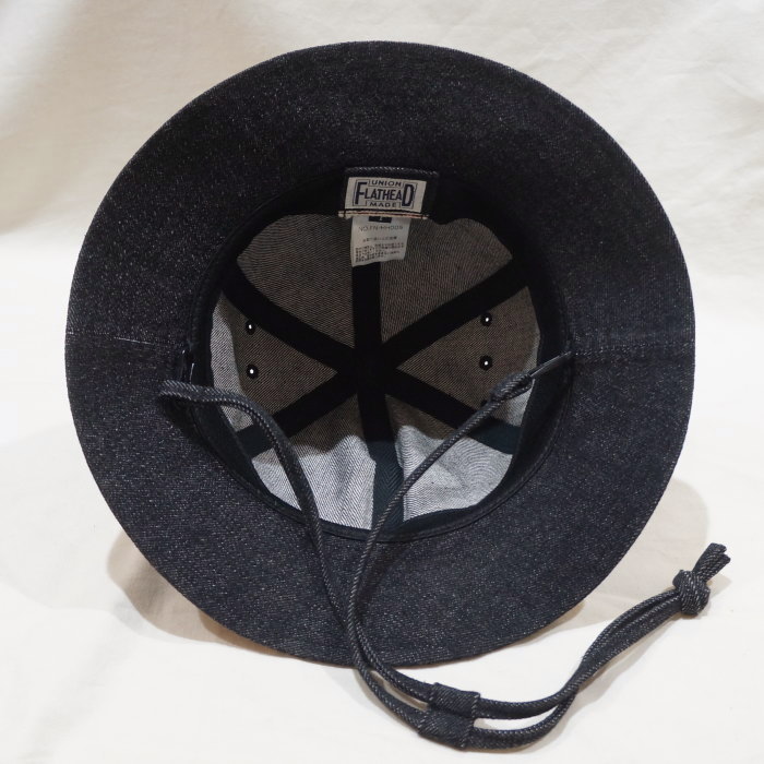 FN-HH005 デニムサファリハット FNHH005 FLATHEAD フラットヘッドハットの画像