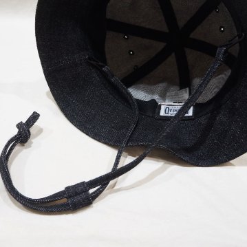 FN-HH005 デニムサファリハット FNHH005 FLATHEAD フラットヘッドハットの画像