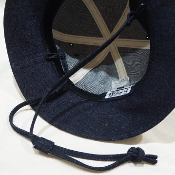 FN-HH005 デニムサファリハット FNHH005 FLATHEAD フラットヘッドハットの画像